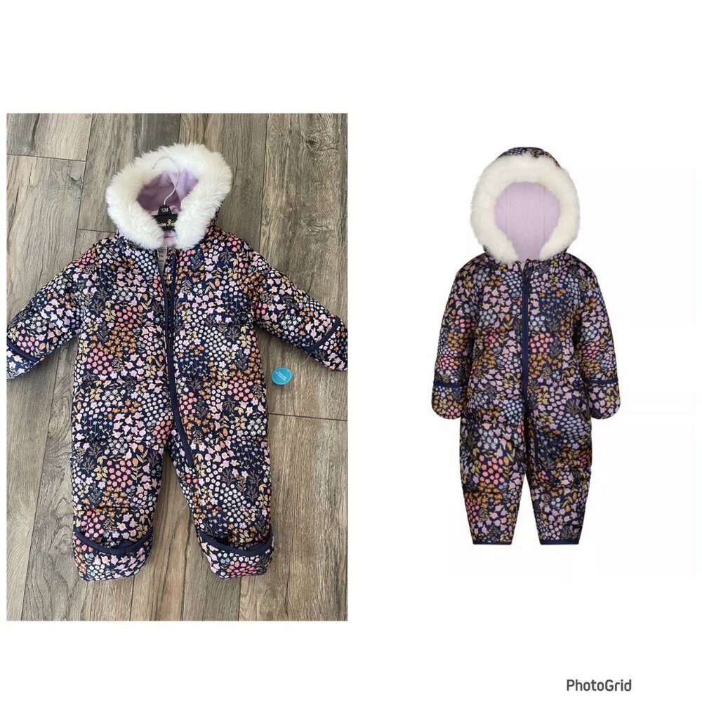 NEW Baby Girl Carter's Floral Print Pram